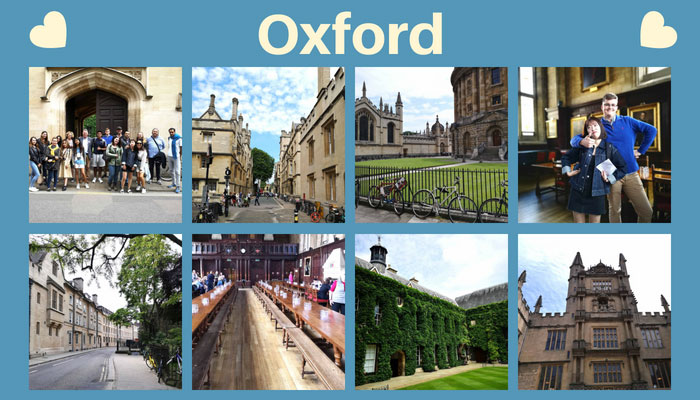 Postcards of Oxford