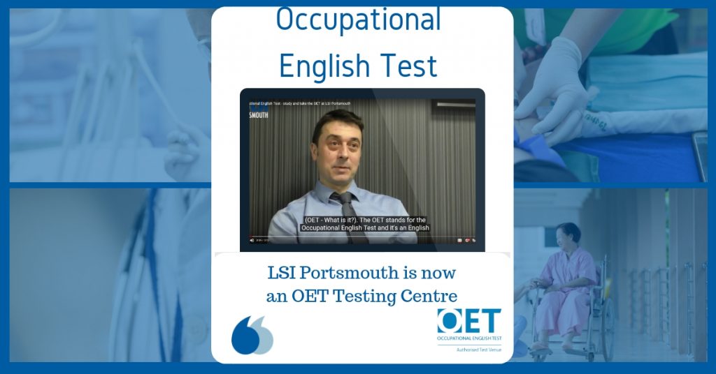 LSI/IH Portsmouth_is_now_and_OET_Test_Centre