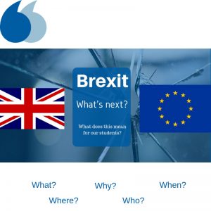 Brexit what next for students