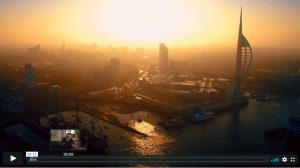 Ariel view of Portsmouth