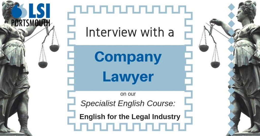 Interview with a company lawyer