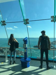 The view from the Spinnaker tower.